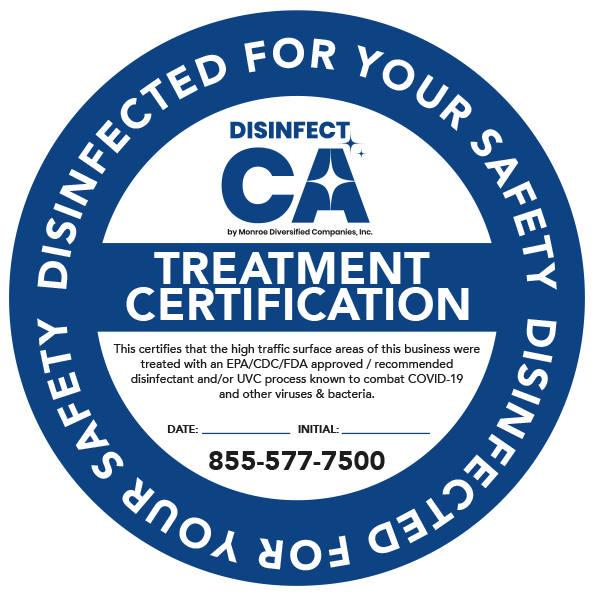 Disinfection badge